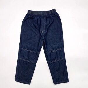 Vintage OKIE DOOKIE Kids Denim Jeans Elastic Waist Pants Size 5T Blue